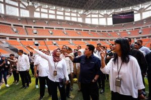 Jakarta International Stadium (JIS) di Inspeksi, PSSI Berharap JIS di Gunakan Paiala Dunia U17