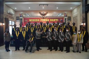 Sebanyak 37 Personel Wisuda Purna Bhakti Polres Pati Dilepas