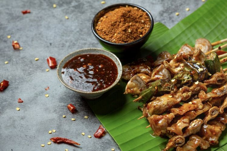 Resep Iduladha, Sate Kambing Bumbu Kacang