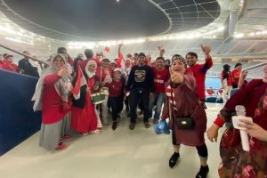 Suporter Indonesia Tak Henti Semangati Timnas Meski Kalah dari Yordania