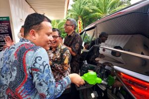 Kolaborasi dengan kampus Pertamina hadirkan SPBU modular di Unand
