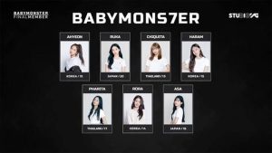 YG Entertainment Resmi Umumkan BABYMONSTER Akan Debut dengan 7 Anggota