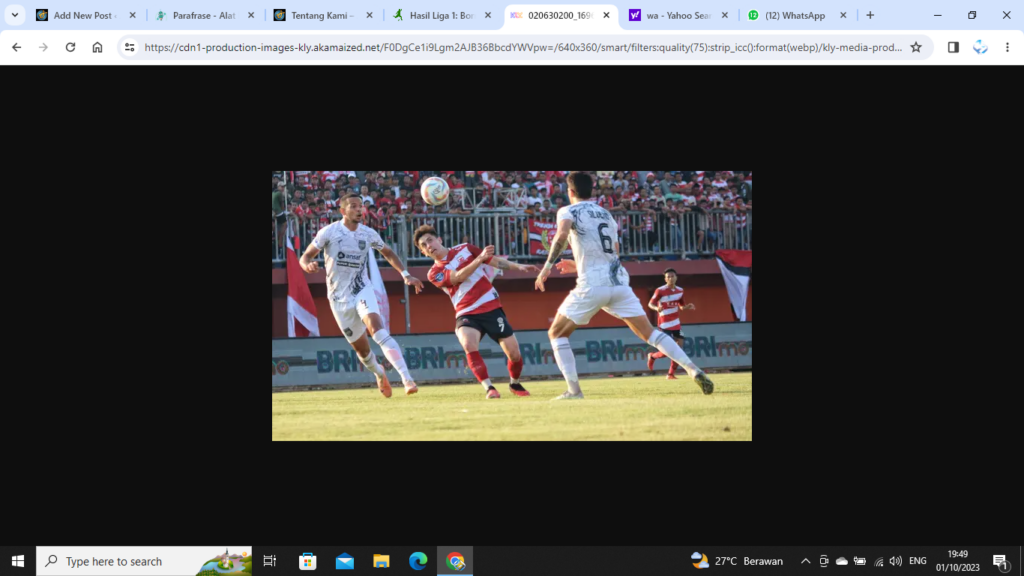 Borneo FC Gusur Puncak Klasemen Madura United  di BRI Liga 1 2023/24 Skor Akhir 2-1