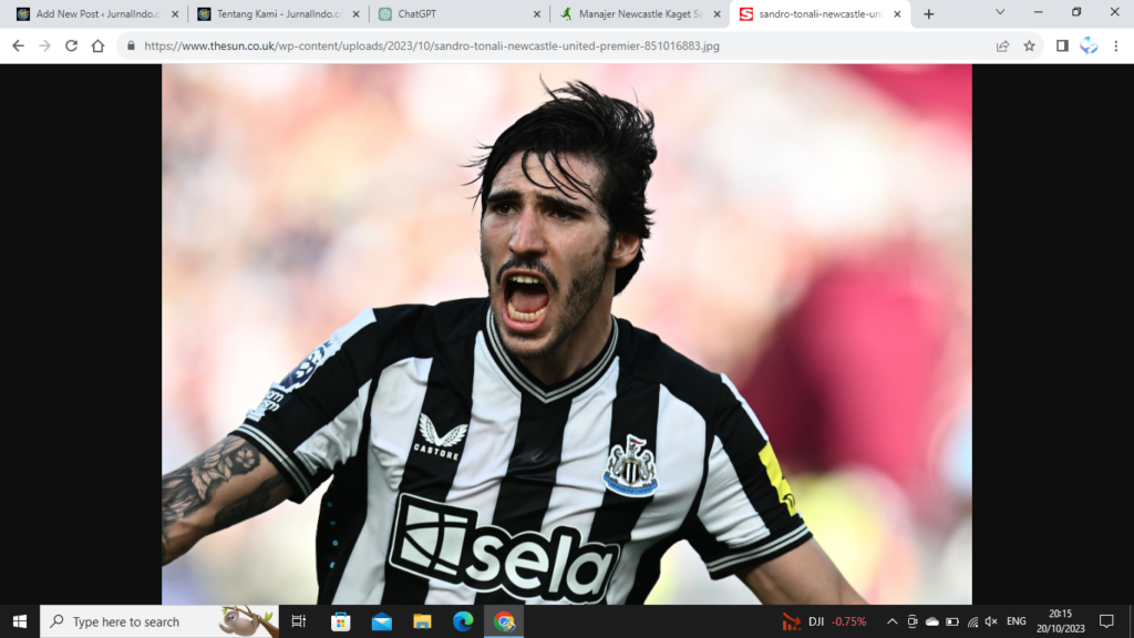 Sandro Tonali Terjerat Kasus Judi Online: Kejutan Bagi Newcastle United dan Manajer Eddie Howe