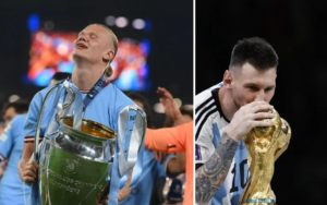 Erling Haaland dan Lionel Messi Memanasinya: Siapakah Pemenang Ballon d’Or 2023