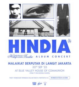 Hindia Sukses Menggelar Konser Bertajuk Malaikat Berputar di Langit Jakarta dengan Konsep Analog Horor