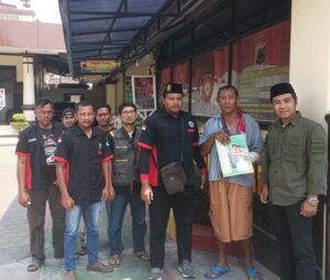 Datangi Kantor Polsek Juwana, Korban Bersama PSP Minta Kasus Ini Segera Ditangani