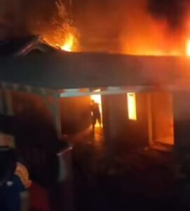Rumah Milik Warga Terbakar, Kerugian Capai 600 Juta Rupiah