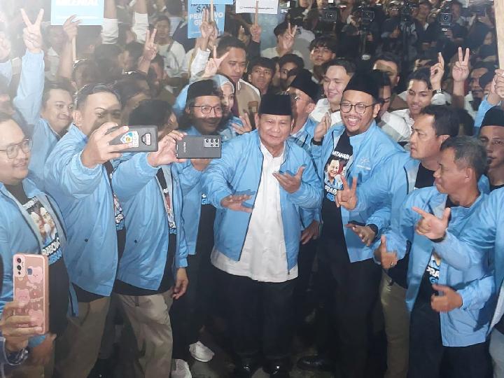 Calon presiden nomor urut 2, Prabowo Subianto, kembali menegaskan komitmennya untuk melanjutkan program pemerintahan Presiden Joko Widodo (Sumber foto: Tempo)
