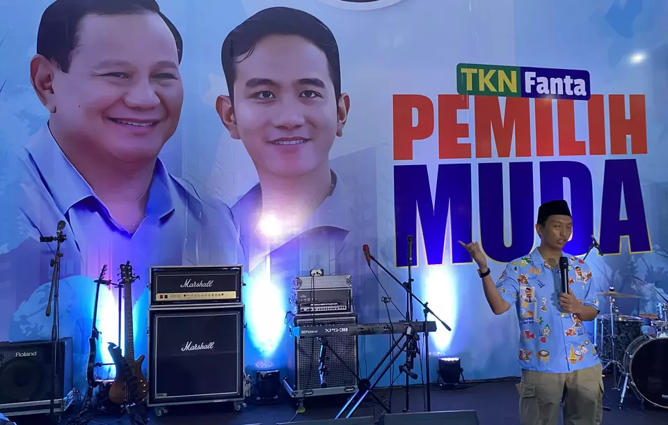 Tim Kampanye Nasional (TKN) pasangan Prabowo Subianto-Gibran Rakabuming Raka membuka sekretariat baru di dekat kantor DPP PDIP di Menteng (Sumber foto: BeritaSatu)