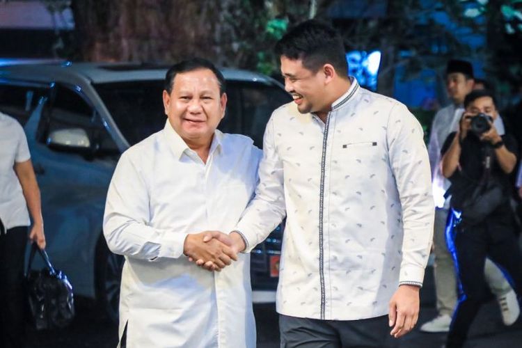 Wali Kota Medan, Bobby Nasution, menegaskan sikapnya yang mendukung pasangan Prabowo Subianto-Gibran Rakabuming Raka dalam Pemilihan (Sumber foto: Kompas.com)