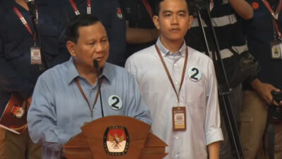 Prabowo Menyentil Cak Imin dalam Pidato Pengundian Nomor Urut Pilpres 2024