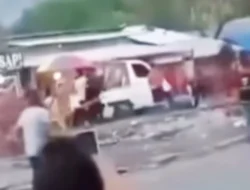 Kronologi Bentrokan Massa Pro Israil di Kota Bitung