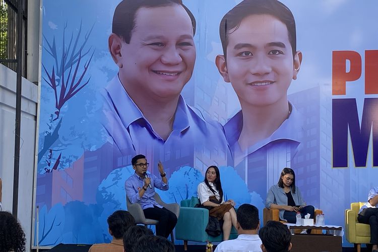 Juru Bicara Tim Kampanye Nasional (TKN) pasangan calon presiden dan calon wakil presiden nomor urut 2, Prabowo Subianto-Gibran Rakabuming Raka (Sumber foto : Kompas)