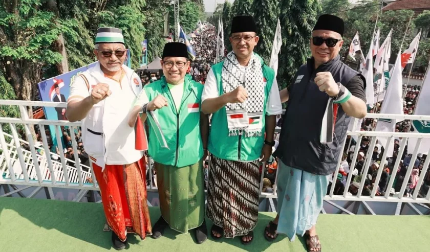 Sri Sajekti Sudjunadi, yang akrab disapa Bunda Jeanette, Ketua DPW Partai NasDem Jawa Timur, mengungkapkan keyakinannya bahwa pasangan Anies (Sumber foto : Suara Surabaya)