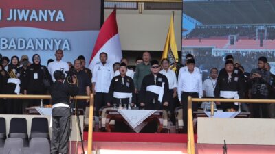 Ketua Dewan Pembina Persaudaraan Setia Hati Terate (PSHT), La Nyalla Mahmud Mattalitti, memberikan komentar berani terkait kehadiran Anies (Sumber foto: InilahJakarta)