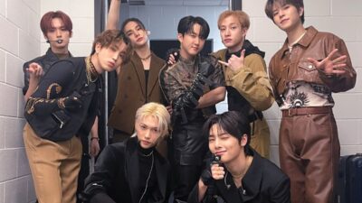 Boy grup Stray Kids, yang terkenal dengan energi panggungnya yang luar biasa, telah dikonfirmasi akan membuat debut mereka di panggung (Sumber foto: Antara)