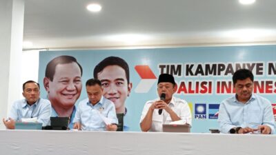 Sekretaris Tim Kampanye Nasional (TKN) Prabowo-Gibran, Nusron Wahid, mengungkapkan pandangannya bahwa kondisi Indonesia saat ini tidak dalam keadaan (Sumber foto: Antara)