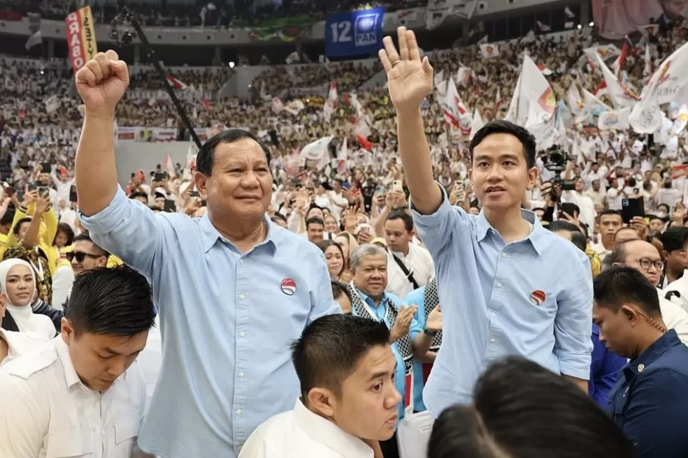 Calon Presiden Nomor Urut 2, Prabowo Subianto, memulai kampanye Pemilihan Presiden 2024 di wilayah Jabodetabek. Menteri Pertahanan (Sumber foto: JawaPos)