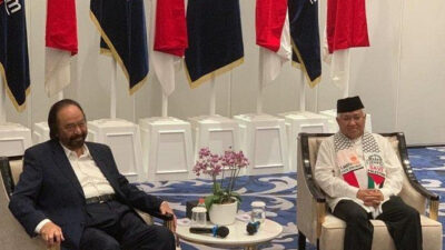 Ketum Partai NasDem Surya Paloh dan Mantan Ketum PP Muhammadiyah Din Syamsuddin Bahas Dua Hal Penting di Pertemuan di NasDem Tower