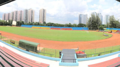 Lapangan Sumantri jadi vanue latihan timnas di Piala Dunia U 17 2023. (Sumber Foto. Tabloit bintang)