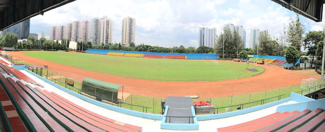 Lapangan Sumantri jadi vanue latihan timnas di Piala Dunia U 17 2023. (Sumber Foto. Tabloit bintang)