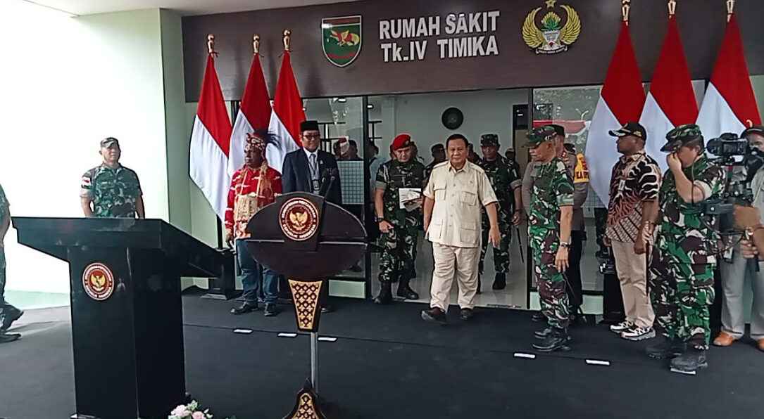 Prabowo Subianto (Sumber Foto. Antarpapua)