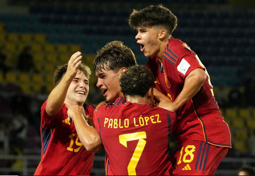 Spanyol Vs Uzbekistan 2-2 (Sumber Foto. Berita merdeka)