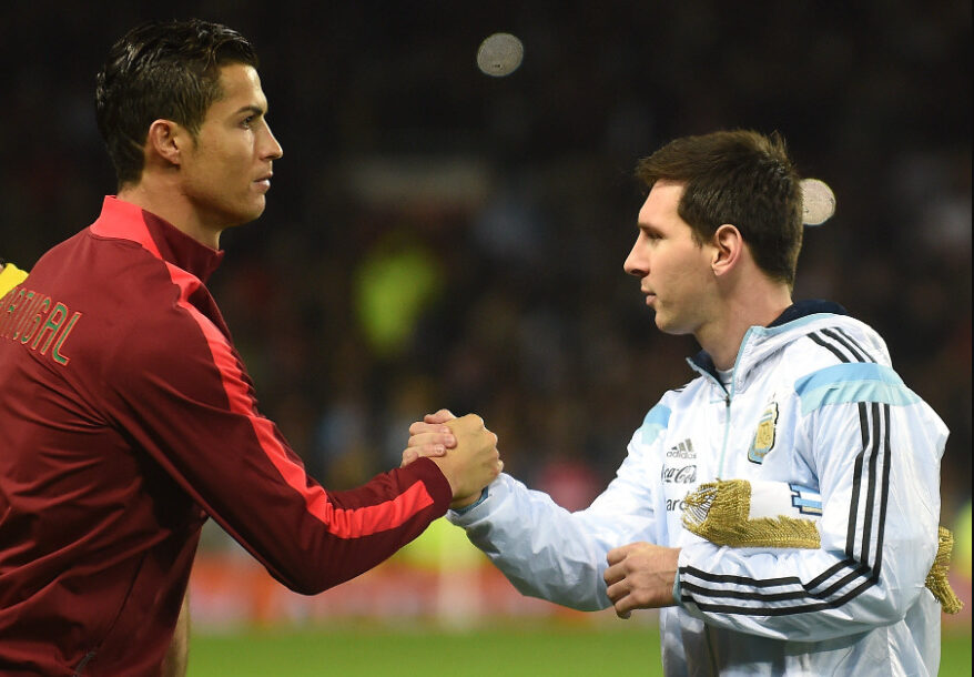 Duel Messi Vs Ronal di Arab Saudi (Sumber Foto. Yimg.com)