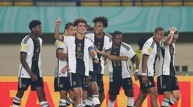 Timnas Jerman Lolos Semifinal Piala Dunia U17 2023 (Sumber Foto. Tribunnews)