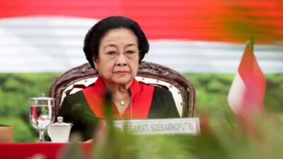 Megawati : banteng Tak aka Kalah (sumer foto. Tvonenews)