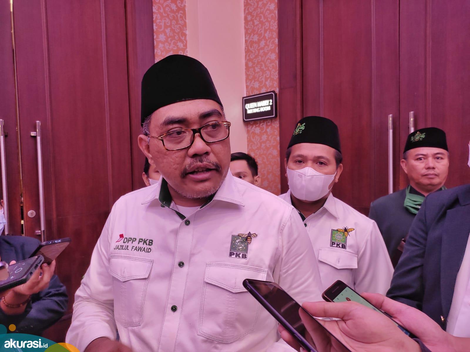 Wakil Ketua Umum Partai Kebangkitan Bangsa (PKB), Jazilul Fawaid, meyakini bahwa semua nomor memiliki kekuatan untuk membawa kemenangan (Sumber foto: Akurasi.id)