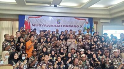 Forum Koordinasi Putra-putri Purnawirawan Indonesia (FKPPI) Pengurus Cabang (PC) 11.18 Kabupaten Pati menggelar musyawarah (Jurnalindo)