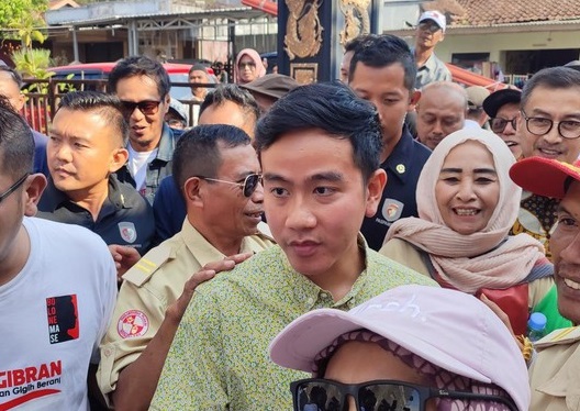 Gibran Rakabuming Raka, yang merupakan bakal calon wakil presiden (Bacawapres) bersama calon presiden (Capres) Prabowo Subianto dalam (Sumber foto : Detik.com)