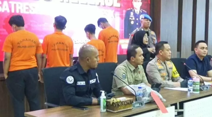8 Suporter Gresik Menjadi Tersangka Kerusuhan di Stadion Gelora Joko Samudro (sumber foto : afederasi)