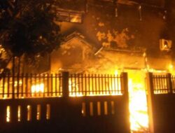 Pabrik Sarug Tangan di Bantul Ludes Terbakar