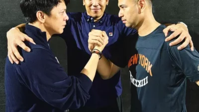 Duel Persahabatan Raffi Ahmad dan Ariel Noah Segere Berlangsung (sumber foto : suara merdeka)