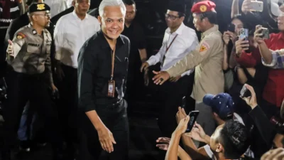 Calon Presiden nomor urut 3, Ganjar Pranowo, memiliki dua agenda kegiatan kampanye pada Senin (11/12/2023), menjelang debat perdana calon (Sumber foto: Liputan6)