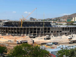 Skandal Kondisi Kerja di Proyek Renovasi Stadion Camp Nou Milik Barcelona Terkuak