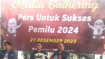 Menjelang Pemilihan Umum (Pemilu) 2024 Komisi Pemilihan Umum (KPU) Pati mengajak berkolaborasi dengan Persatuan Wartawan Indonesia (PWI) Kabupaten Pati (Jurnalindo.com)