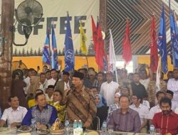 Momen Kebahagiaan ‘Ngopi Bareng’ Prabowo, SBY, dan AHY di Kedai Kopi Aceh