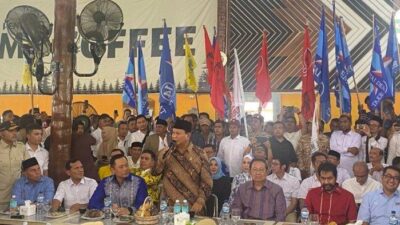 Momen Kebahagiaan ‘Ngopi Bareng’ Prabowo, SBY, dan AHY di Kedai Kopi Aceh