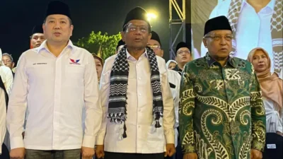 Mantan Ketua Umum Pengurus Besar Nahdlatul Ulama (PBNU), Said Aqil Siradj, menghadiri acara Sholawat Persatuan Indonesia di Sidoarjo, (Sumber foto: Suara Surabaya)