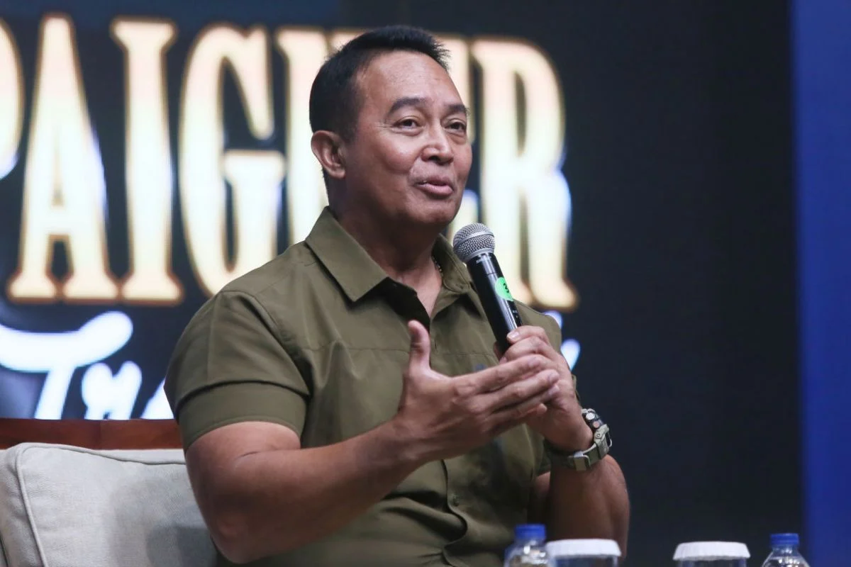 Wakil Ketua Tim Pemenangan Nasional (TPN) Ganjar Pranowo-Mahfud MD, Jenderal TNI (Purn) Andika Perkasa, menyoroti strategi pasangan (Sumber foto: Jpnn)