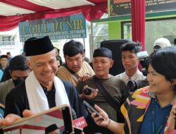 Ganjar Pranowo Memulai Tahun Baru 2024 dengan Kampanye di Semarang