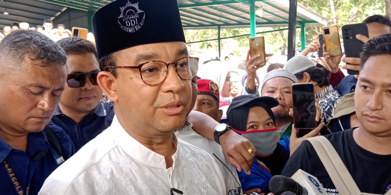 Gubernur DKI Jakarta periode 2017-2022, Anies Baswedan, mengunjungi Provinsi Sulawesi Selatan (Sulsel) sebagai bagian dari rangkaian kampanye untuk Pemilihan Presiden 2024 (Sumber foto : RMOL)