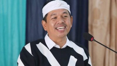 Mantan Bupati Purwakarta, Dedi Mulyadi, meraih tempat dalam daftar sepuluh politisi paling berpengaruh di media sosial tahun 2023 yang dirilis oleh Indonesia Indicator. (Sumber foto : Partai Golkar)