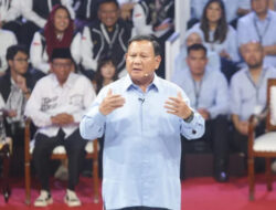 Prabowo Subianto Menyatakan Setuju dengan Pernyataan Ganjar Pranowo dalam Debat Pilpres
