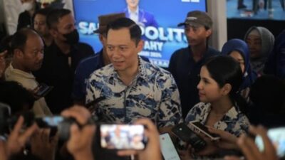 AHY Targetkan 70 Kursi di Senayan dan Kemenangan Prabowo-Gibran