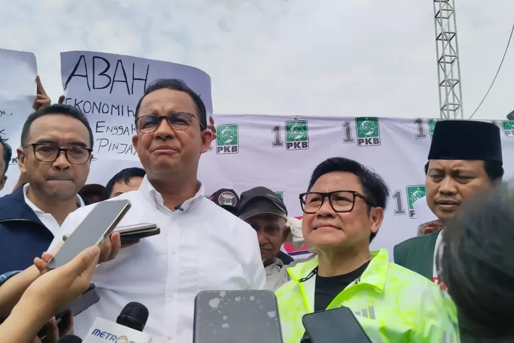 Calon Presiden (Capres) dari koalisi perubahan, Anies Baswedan, kembali mengomentari pertemuan antara Presiden Joko Widodo (Jokowi) dan Ketua Umum Partai Gerindra, (Sumber foto: Suara Merdeka)